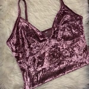 velvet bodysuit